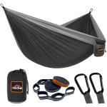 Lightweight Portable Camping Hammock with Tree Straps