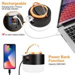 Flintronic 1000LM Solar Camping Lantern with Remote