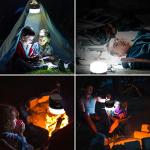 Flintronic 1000LM Solar Camping Lantern with Remote