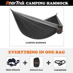 Lightweight Portable Camping Hammock with Tree Straps