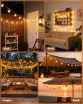 25ft G40 Globe LED Outdoor String Lights