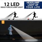 Super Bright LED Headlamp with 4 Modes