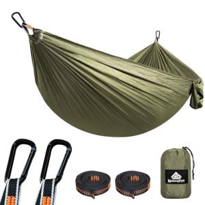 NATUREFUN Ultra-Light Camping Hammock - 300kg Capacity