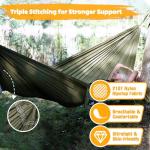 NATUREFUN Ultra-Light Camping Hammock - 300kg Capacity