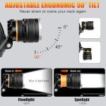 Rechargeable 5000LM LED Head Torch with Sensor