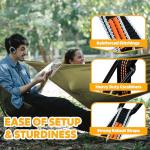 NATUREFUN Ultra-Light Camping Hammock - 300kg Capacity