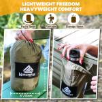 NATUREFUN Ultra-Light Camping Hammock - 300kg Capacity