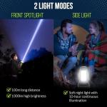 NIANPU Ultra-Bright 1000LM Rechargeable Flashlight