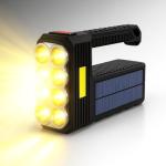Bright Rechargeable LED Solar Handheld Torch