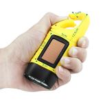 GeeRic 2-Pack Hand Crank Solar LED Flashlight