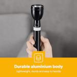 GEEPAS 7W Rechargeable LED Flashlight for Outdoors