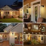 Dusk to Dawn Outdoor Light with GFCI Outlet
