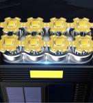 Bright Rechargeable LED Solar Handheld Torch