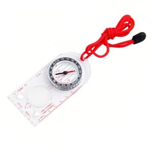 Navigation Compass with Map Ruler and Lanyard