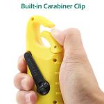 GeeRic 2-Pack Hand Crank Solar LED Flashlight