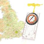 Outdoor Navigation Compass for Hiking and Camping