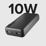 20,000 mAh Solar Power Bank with Quick Charge