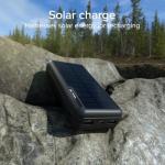 20,000 mAh Solar Power Bank with Quick Charge