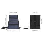 20W Foldable USB Solar Panel Charger for Travel