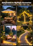 Brightown 100 LED Solar Outdoor String Lights
