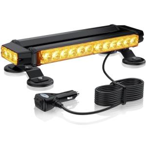 eSynic Waterproof LED Flashing Beacon Light Bar