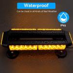 eSynic Waterproof LED Flashing Beacon Light Bar