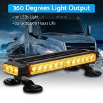 eSynic Waterproof LED Flashing Beacon Light Bar