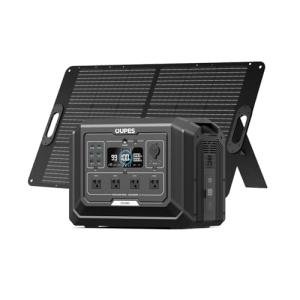 OUPES 2000W Portable Solar Generator & Panels