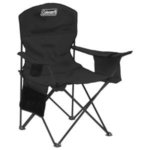 Coleman Portable Camping Chair with Cooler & Pockets