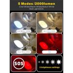 Solar LED Camping Lantern with USB Charging