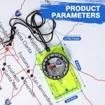 Versatile Waterproof Compass for Hiking and Camping