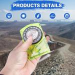 Versatile Waterproof Compass for Hiking and Camping