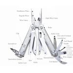 Portable 20-in-1 Multitool for DIY & Camping