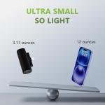 Mini Portable Charger 2-Pack with USB-C Output