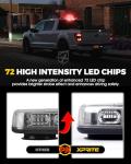 Xprite 12" 72LED Magnetic Strobe Light Bar