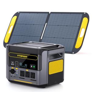 VTOMAN 1000W Solar Generator Kit with 110W Panel
