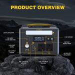 VTOMAN 939Wh Portable Power Station Bundle with Solar