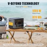 VTOMAN 1000W Portable Solar Generator Kit