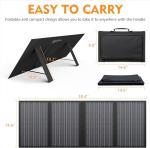 60W Portable Waterproof Solar Panel Charger
