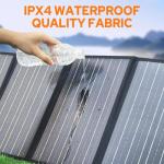 60W Portable Waterproof Solar Panel Charger