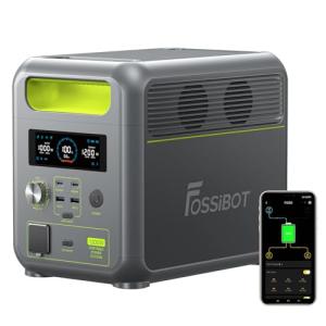 FOSSIBOT F1200 Portable Power Station with Solar