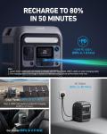 Anker SOLIX C300 Portable Power Station & Solar Panel