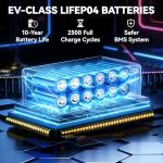 HOMCOM 600W Portable Power Station for Off-Grid