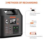 296Wh Power Station with 60W Solar Panel