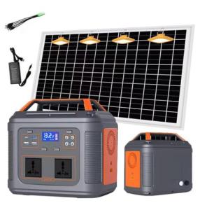 Rexhan 300W Portable Power Station with Solar Panel