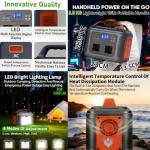 Rexhan 300W Portable Solar Power Station