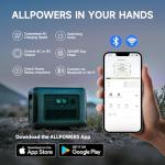 ALLPOWERS R1500 LITE Solar Generator with Panel