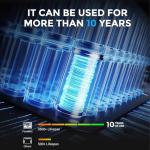 FOSSiBOT F2400 Portable Power Station with Solar Panel