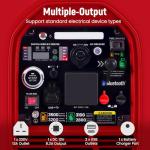 3500W Portable Dual Fuel Inverter Generator with Bluetooth