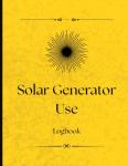 Solar Generator Logbook for Off-Grid Living